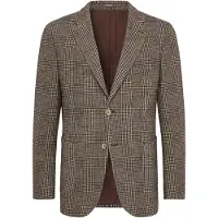 Boggi Milano Veste de costume beige / brun foncé