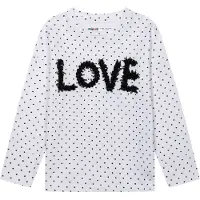 MINOTI T-Shirt noir / blanc