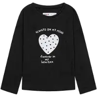 MINOTI T-Shirt noir / blanc