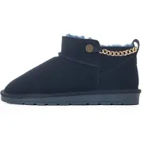 Gooce Boots 'Milady' bleu marine / or