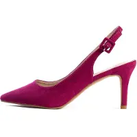 Celena Escarpins à bride arrière 'Cruzz' violet rouge