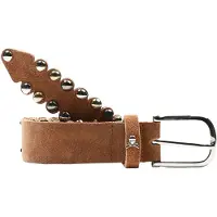 Scalpers Ceinture 'Sandy' marron / noisette / or / gris argenté / argent