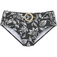 Vivance Bas de bikini noir / blanc
