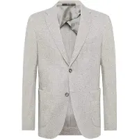 Boggi Milano Veste de costume gris / gris foncé / blanc naturel