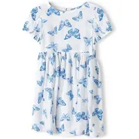 MINOTI Robe bleu / blanc