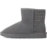Gooce Boots 'Suri' graphite / argent