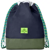 Johnny Urban Sacs à cordon 'Nino' bleu marine / vert