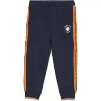 s.Oliver Pantalon marine / mandarine / blanc