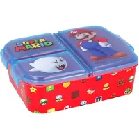 Super Mario Boîte À Goûter Multiple 19x16x6