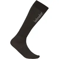 Icebreaker - Sous-chaussettes en laine de mérinos - M Merino Snow Liner OTC Black/Ether/Graphite pour Homme en Laine - Taille 39-41,5 - Noir