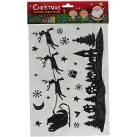 Wins Holland Silhouette Window Stickers Christmas