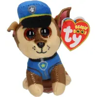 TY - Paw Patrol Pendentif en peluche (8,5cm) Chase