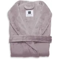 Zo! Home Peignoir Cara - Peignoir pour femmes et hommes - XL - Manteau du matin - Convient pour le sauna - Rose