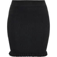 Swirly Jupe noir