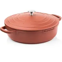 WESTINGHOUSE Poêle à frire - Sauteuse - Adaptée au four - 32 cm - Orange
