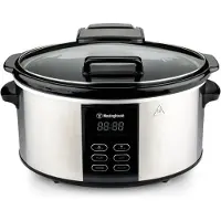 WESTINGHOUSE Mijoteuse - Westinghouse - 6.5L - 3 modes de cuisson - Minuterie numérique - Noir