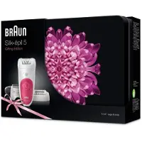 Braun Coffret cadeau Silk-épil 5-547 Blanc / Rose