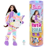 Barbie Poupée Cutie Reveal Zèbre