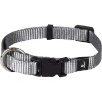 Flamingo Collier Ziggi gris, taille : XS