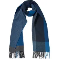 CASH-MERE.CH Écharpe bleu / bleu marine