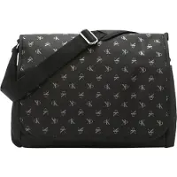 Calvin Klein Sac à Langer - Messager - Noir av. Logos - - UneTaille - Sac à Langer