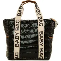 Bagmori Sac à langer beige clair / noir