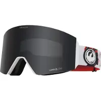 Dragon - Masque de ski - Rvx Mag OTG Ranalter-Lumalens Darksmoke + Lumalens Silver Ion - Rouge