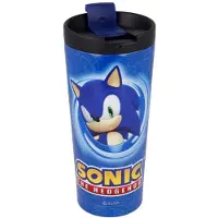 Stor Gobelet A Cafe En Acier Inoxydable Sonic The Hedgehog 425ml