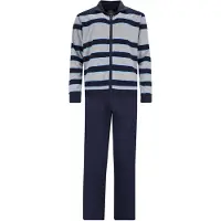 Hajo Veste de survêtement bleu