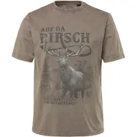 JP 1880 Chemise folklorique chamois / mélange de couleurs