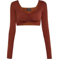 Faina T-shirt rouille