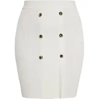 NAEMI Jupe blanc cassé