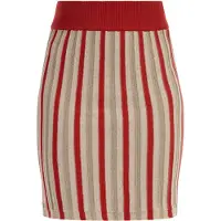Faina Jupe beige / rouge