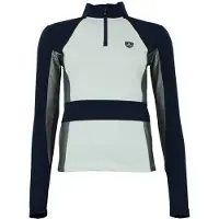 Mountain Peak T-shirt 1ere peau avec zip femme