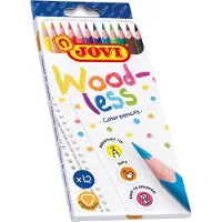 Jovi Crayons de couleur Woodless VE=12 couleurs (12x)