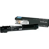 Lexmark - À rendement extrêmement élevé - noir - original - cartouche de toner LCCP - pour C950DE, C950dte