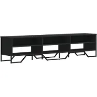 vidaXL Armoire TV noire 180x34x41 cm Bois composite