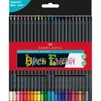 Faber-Castell Crayons de couleur - 24 pces - Triangulaire - Mult - - UneTaille - Set de Coloriage