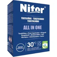 Nitor All In One Ideal Textilfarbe Violett Tout en un pour machines à laver 230 g Autre