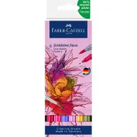 Faber-Castell Goldfaber Aqua Dual Marker Lot de 6 Flowers