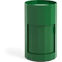 HAY Facet Cabinet Spinach Green | 101 (1 door, H66) | With feet and castors