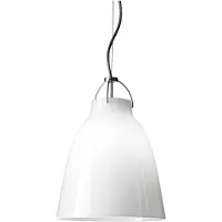 Fritz Hansen Suspension , Caravaggio P2, dimmable, Blanc, Salon / séjour, Verre, Design