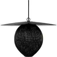 Gubi Satellite Suspension Soft Black Semi Matt | Medium