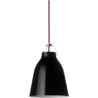 Fritz Hansen Caravaggio Suspension P1: Ø 16.5 cm | Black