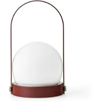 Audo Copenhagen Menu Carrie LED Portable Lamp Matt Burned Red