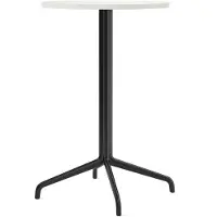 Audo Copenhagen Harbour Column Table à Manger Star base | Ø: 60 cm | Estremoz Marble