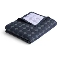 HAY - Mega Dot (Organic) Couvre-lit 260x260 Midnight Blue