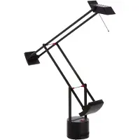 Artemide Lampe de Table , Tizio Micro, Noir, Bureau / espaces de travail, Métal, Design