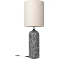 Gubi Gravity Lampadaire Grey marble | Canvas Shade | XL High
