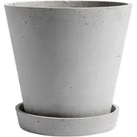 HAY Pot de fleur avec soucoupe L 17,5 cm